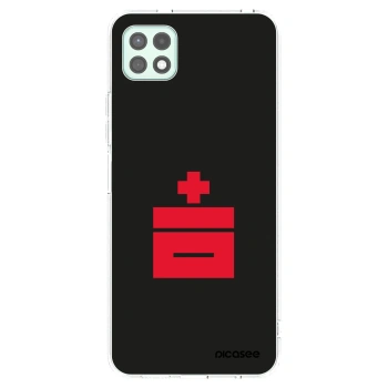 Picasee silikonový průhledný obal pro Samsung Galaxy A22 A226B 5G - Le Plastenciaga