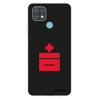 Picasee silikonový průhledný obal pro Realme C21 - Le Plastenciaga