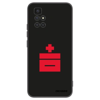 Picasee silikonový černý obal pro Xiaomi Redmi 10 - Le Plastenciaga