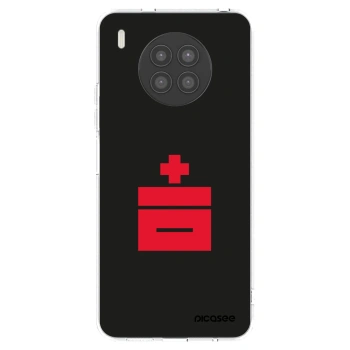 Picasee silikonový průhledný obal pro Huawei Nova 8i - Le Plastenciaga