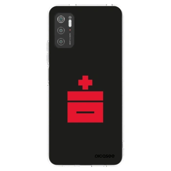 Picasee silikonový průhledný obal pro Xiaomi Poco M3 Pro 5G - Le Plastenciaga