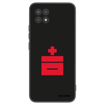 Picasee silikonový černý obal pro Realme 8i - Le Plastenciaga