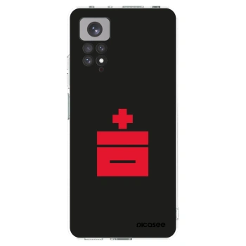 Picasee silikonový průhledný obal pro Xiaomi Redmi Note 11 - Le Plastenciaga