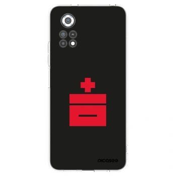 Picasee silikonový průhledný obal pro Xiaomi Poco X4 Pro 5G - Le Plastenciaga