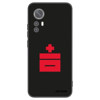 Picasee silikonový černý obal pro Xiaomi 12 - Le Plastenciaga