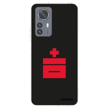 Picasee silikonový průhledný obal pro Xiaomi 12 Pro - Le Plastenciaga