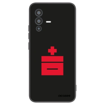 Picasee silikonový černý obal pro Vivo V23 5G - Le Plastenciaga