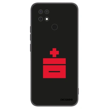 Picasee silikonový černý obal pro Xiaomi Redmi 10C - Le Plastenciaga
