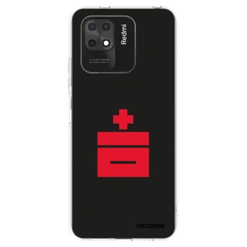 Picasee silikonový průhledný obal pro Xiaomi Redmi 10C - Le Plastenciaga