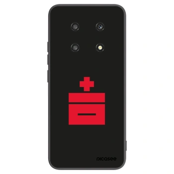 Picasee silikonový černý obal pro Honor Magic4 Lite 5G - Le Plastenciaga