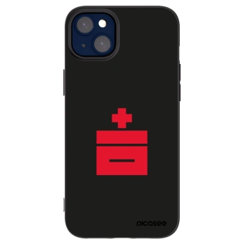 Picasee silikonový černý obal pro Apple iPhone 14 Plus - Le Plastenciaga