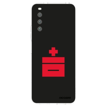 Picasee silikonový průhledný obal pro Sony Xperia 10 IV 5G - Le Plastenciaga