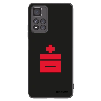 Picasee silikonový černý obal pro Xiaomi Redmi Note 11 Pro+ 5G - Le Plastenciaga