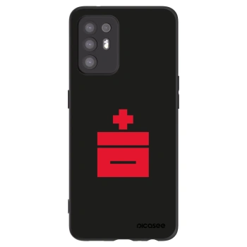 Picasee silikonový černý obal pro OPPO A94 5G - Le Plastenciaga