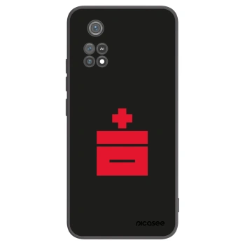 Picasee silikonový černý obal pro Xiaomi Poco M4 Pro - Le Plastenciaga
