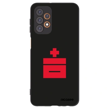 Picasee silikonový černý obal pro Samsung Galaxy A23 A236B 5G - Le Plastenciaga