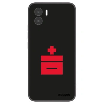 Picasee silikonový černý obal pro Xiaomi Redmi A1 - Le Plastenciaga