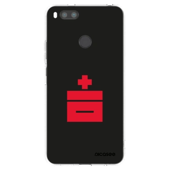 Picasee silikonový průhledný obal pro Xiaomi Redmi A1 - Le Plastenciaga