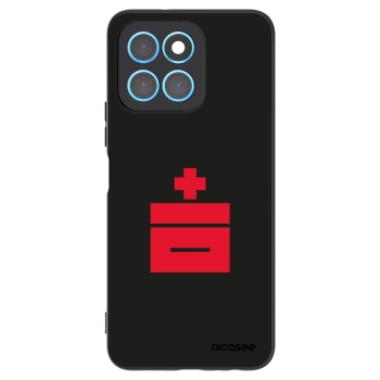 Picasee silikonový černý obal pro Honor X8 5G - Le Plastenciaga