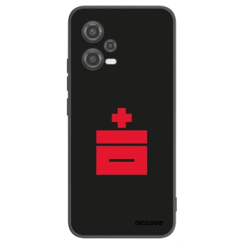 Picasee silikonový černý obal pro Xiaomi Poco X5 - Le Plastenciaga