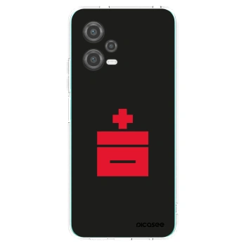 Picasee silikonový průhledný obal pro Xiaomi Poco X5 - Le Plastenciaga