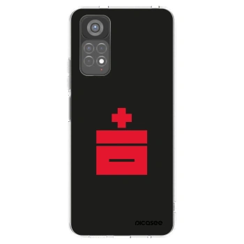 Picasee silikonový průhledný obal pro Xiaomi Redmi Note 11S 5G - Le Plastenciaga