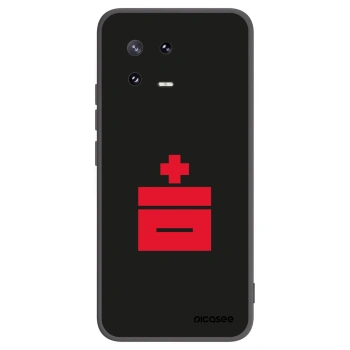 Picasee silikonový černý obal pro Xiaomi 13 Pro - Le Plastenciaga