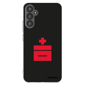 Picasee silikonový průhledný obal pro Samsung Galaxy A34 5G A346B - Le Plastenciaga