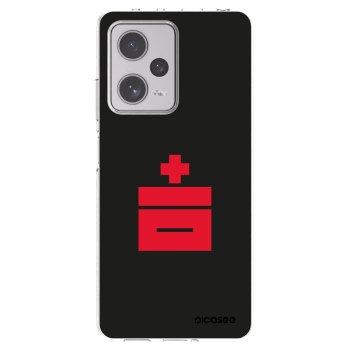 Picasee silikonový průhledný obal pro Xiaomi Redmi Note 12 Pro+ 5G - Le Plastenciaga