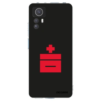 Picasee silikonový průhledný obal pro Xiaomi Redmi Note 12S - Le Plastenciaga
