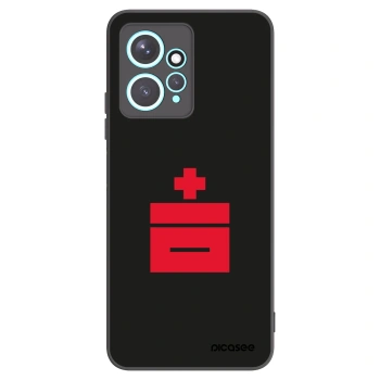 Picasee silikonový černý obal pro Xiaomi Redmi Note 12 4G - Le Plastenciaga