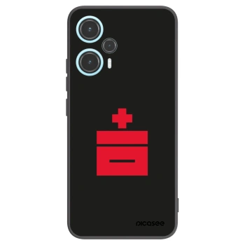 Picasee silikonový černý obal pro Xiaomi Poco F5 - Le Plastenciaga