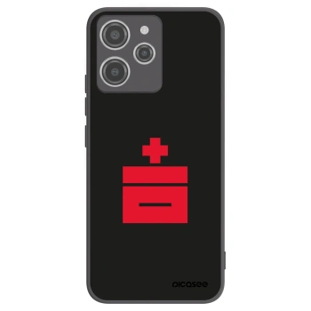 Picasee silikonový černý obal pro Xiaomi Redmi 12 4G - Le Plastenciaga