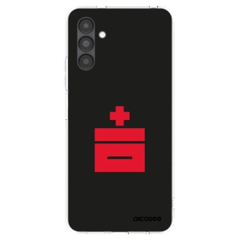 Picasee silikonový průhledný obal pro Samsung Galaxy A04s A047F - Le Plastenciaga