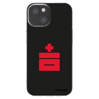 Picasee silikonový průhledný obal pro Apple iPhone 15 - Le Plastenciaga