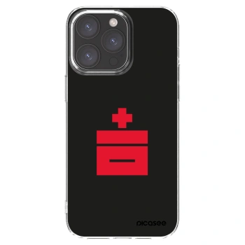 Picasee silikonový průhledný obal pro Apple iPhone 15 Pro Max - Le Plastenciaga