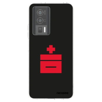 Picasee silikonový průhledný obal pro Xiaomi Poco F5 Pro 5G - Le Plastenciaga