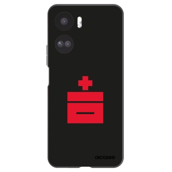 Picasee silikonový černý obal pro Honor 90 Lite 5G - Le Plastenciaga