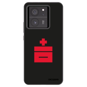 Picasee silikonový černý obal pro Xiaomi 13T - Le Plastenciaga