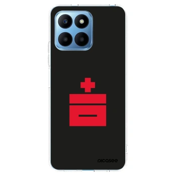Picasee silikonový průhledný obal pro Honor 70 Lite - Le Plastenciaga