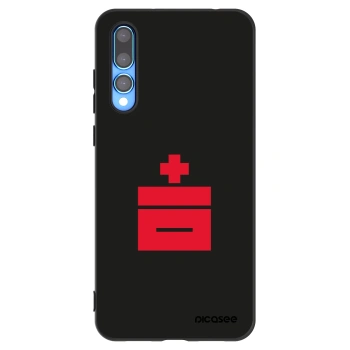 Picasee silikonový černý obal pro Huawei P20 Pro - Le Plastenciaga