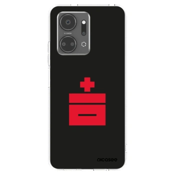 Picasee silikonový průhledný obal pro Honor X7a - Le Plastenciaga