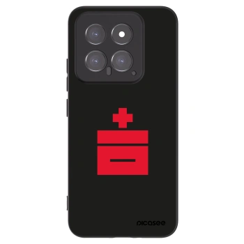 Picasee silikonový černý obal pro Xiaomi 14 - Le Plastenciaga