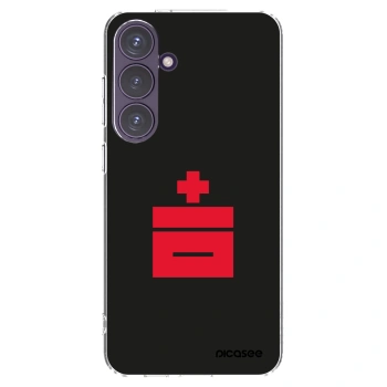 Picasee silikonový průhledný obal pro Samsung Galaxy S24+ S926B 5G - Le Plastenciaga