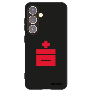 Picasee silikonový černý obal pro Samsung Galaxy S24 S921B 5G - Le Plastenciaga