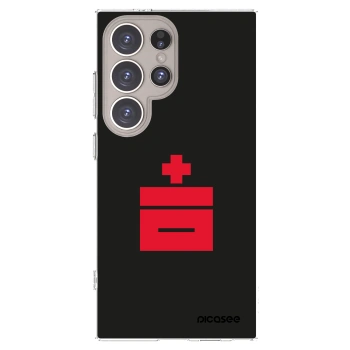 Picasee silikonový průhledný obal pro Samsung Galaxy S24 Ultra S928B 5G - Le Plastenciaga