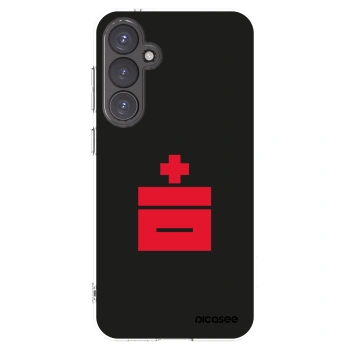 Picasee silikonový průhledný obal pro Samsung Galaxy S23 FE S711B - Le Plastenciaga