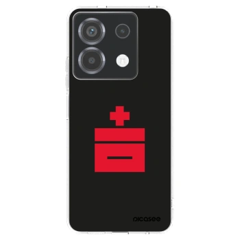 Picasee silikonový průhledný obal pro Xiaomi Poco X6 - Le Plastenciaga
