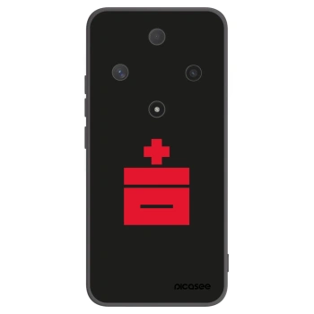 Picasee silikonový černý obal pro Honor Magic6 Lite 5G - Le Plastenciaga