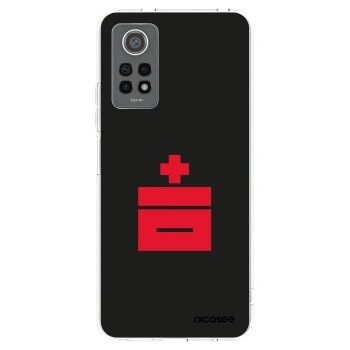 Picasee silikonový průhledný obal pro Xiaomi Redmi Note 12 Pro 4G - Le Plastenciaga